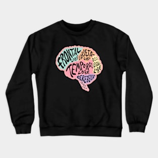 Anatomical brain Crewneck Sweatshirt